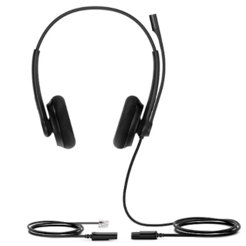 YHS34 Lite Dual Дуо, Проводная, HD звук, QD, RJ9